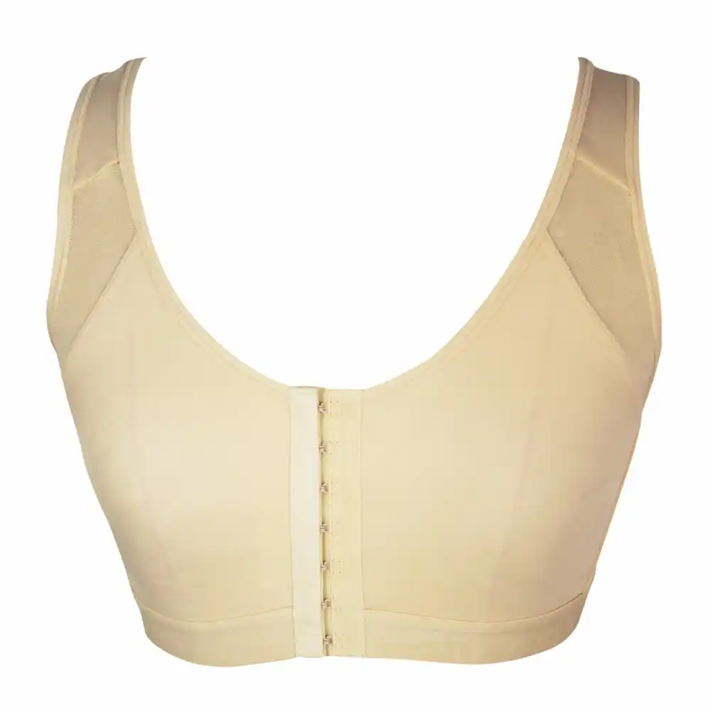 Women Post Surgical surgery Front Open Recovery Bra with adjustable shoulder strap Post Breast
