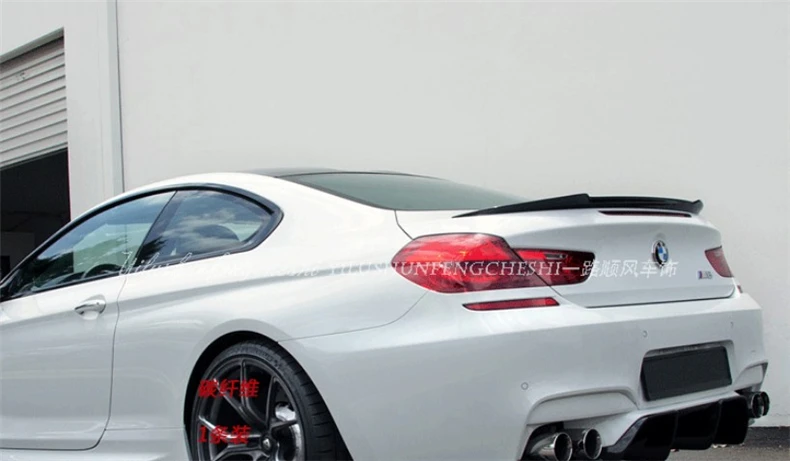 HLONGQT спойлер из углеродного волокна для BMW 6 серии F12 F13 M6 F06 Gran Coupe 640i 650i 2011 2017