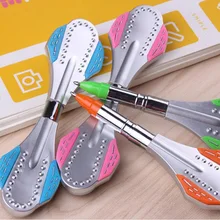 Креативный 15 шт./лот, новинка, мультяшный скутер, шариковая ручка в форме цветка, ручки, канцелярские принадлежности, милая Шариковая ручка, офисные принадлежности, детский подарок, приз