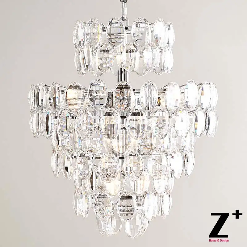 Replica item Uitbundigheid 14-Light Kristallen Kroonluchter Lustre gratis verzending