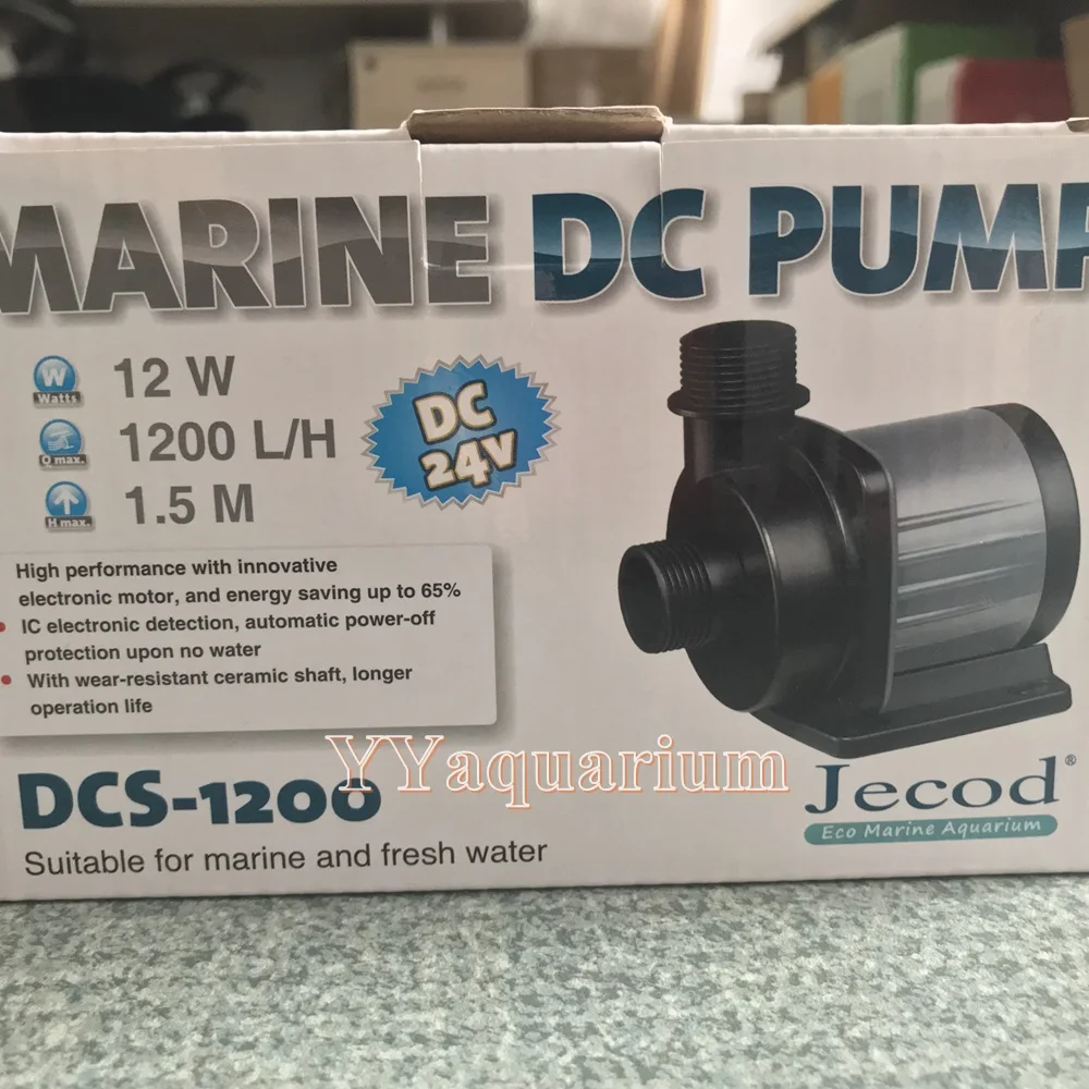 JEBAO Jecord DCS1200 DCS2000 DCS3000 погружной водяной насос с умным контроллером для рыбных морских крыльчаток, тихий насос 110-240 В