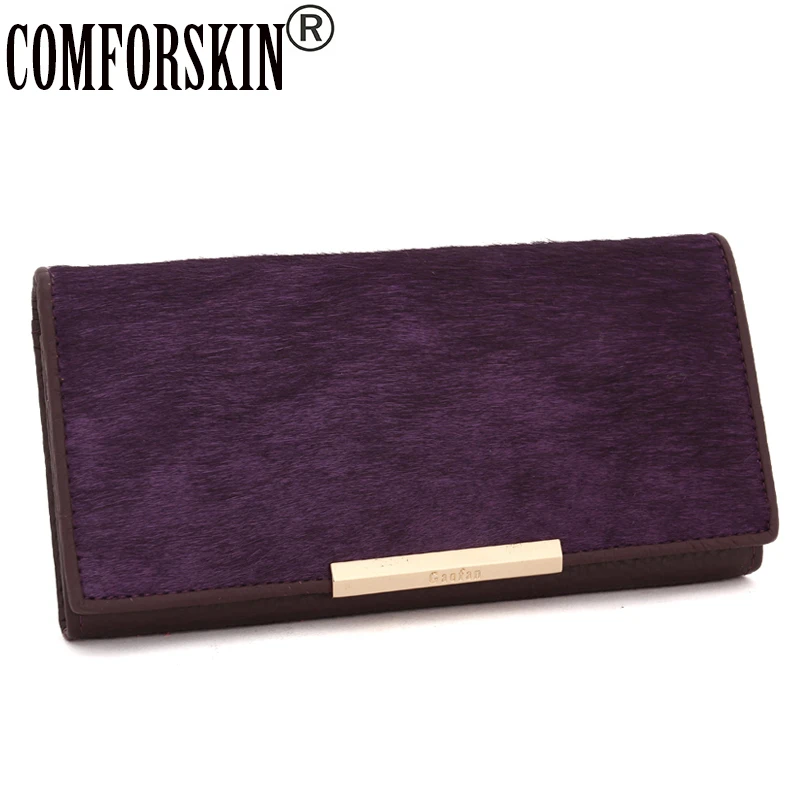 Новое поступление женские кошельки COMFORSKIN из конского волоса и воловьей кожи