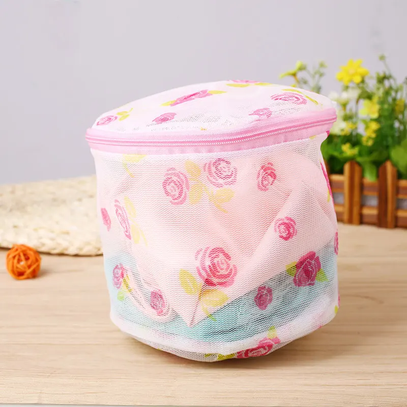

Clothes Washing Machine Laundry Bags Printed Bra Aid Wash Bag Hosiery Shirt Sock Lingerie Saver Mesh Net Pouch Basket Wash Bag