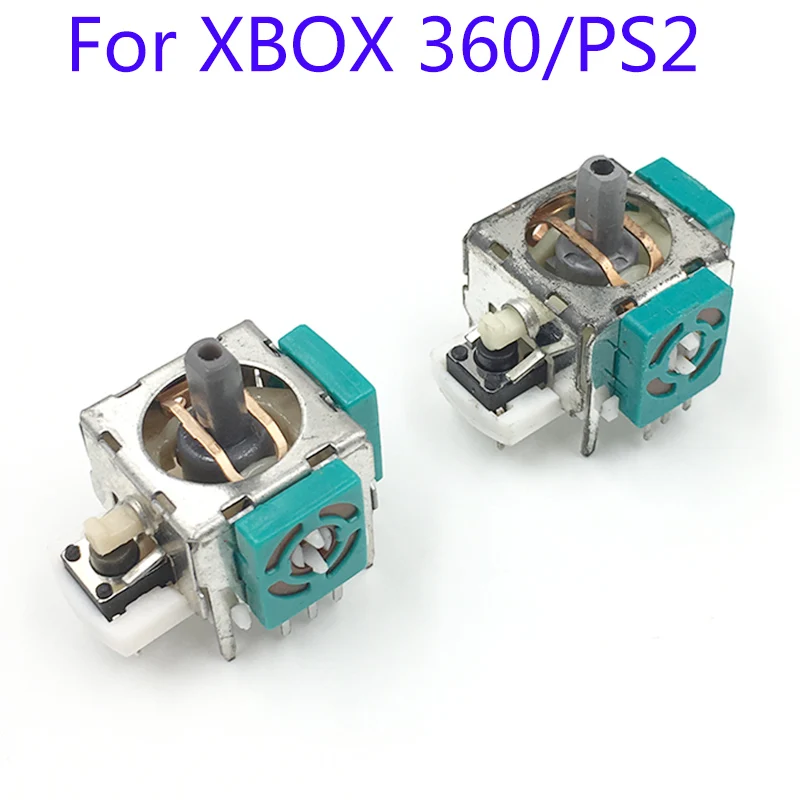 2Pcs for Xbox 360 Controller 3D Analog Joysticks 3D Joysticks Replacement also works for PS2