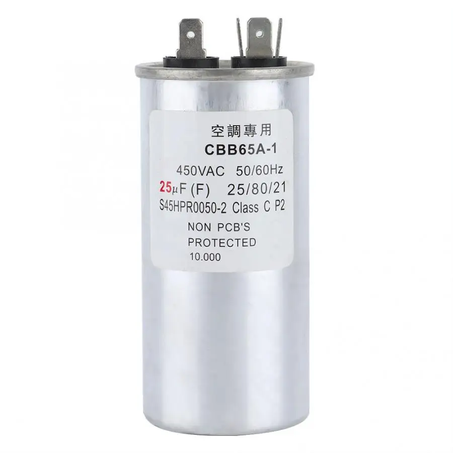 

Air Conditioning Compressor Capacitor 25UF Air Conditioning Capacitor Tool