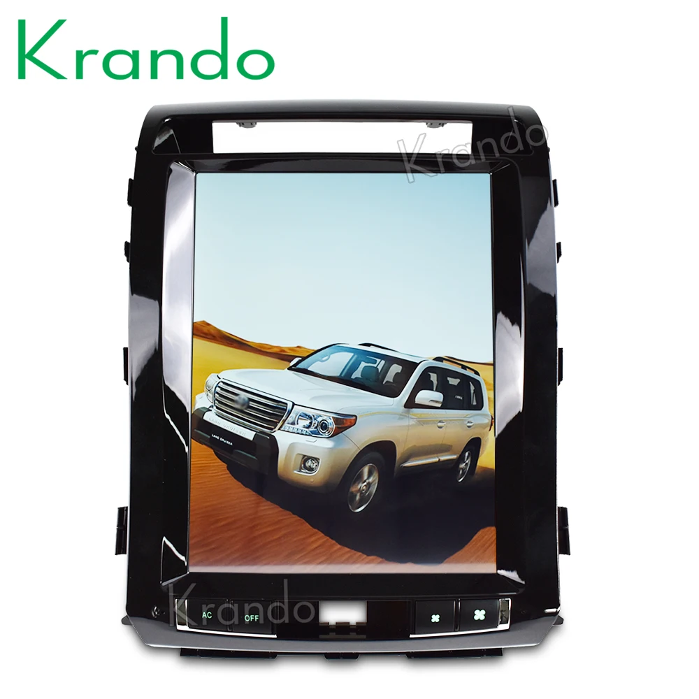 Krando Android 8 1 12 &quotТесла вертикальный экран автомобильная навигация радио gps для Toyota