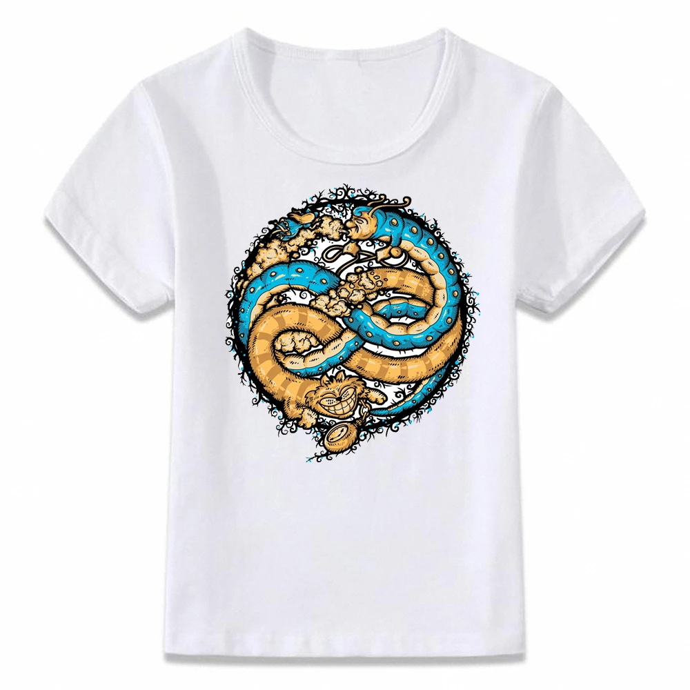 Детская одежда футболка Neverending Story Dragon для мальчиков и девочек рубашки