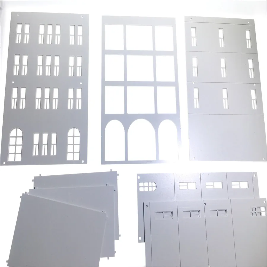 architecture model  for ho train layout building04