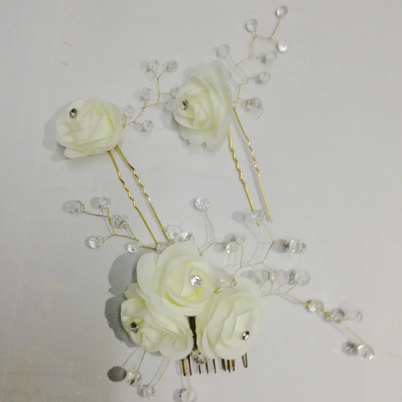 Beige Hair clips