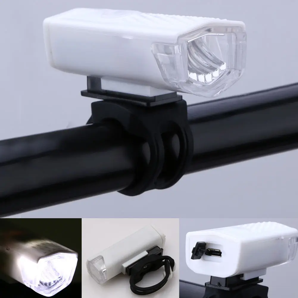 Excellent Bike Light USB Rechargeable 300 Lumen 3 Mode Bicycle Front Light Lamp Bike Headlight Cycling LED Flashlight Lantern 12 Excellent Bike Light USB Rechargeable 300 Lumen 3 Mode Bicycle Front Light Lamp Bike Headlight Cycling LED Flashlight Lantern 12