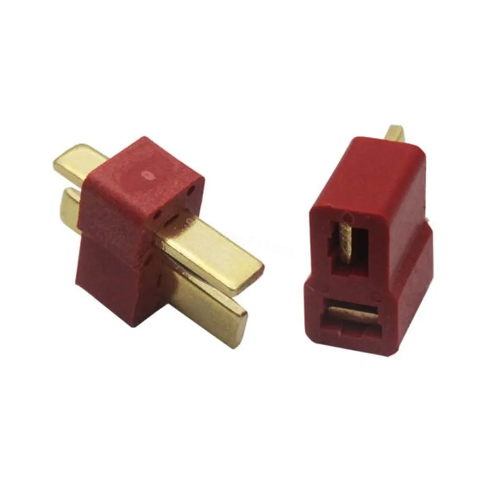 1 Pairs T Plug Connectors Dean Male Female Connectors For ESC LIPO Battery Pack Electric Engine