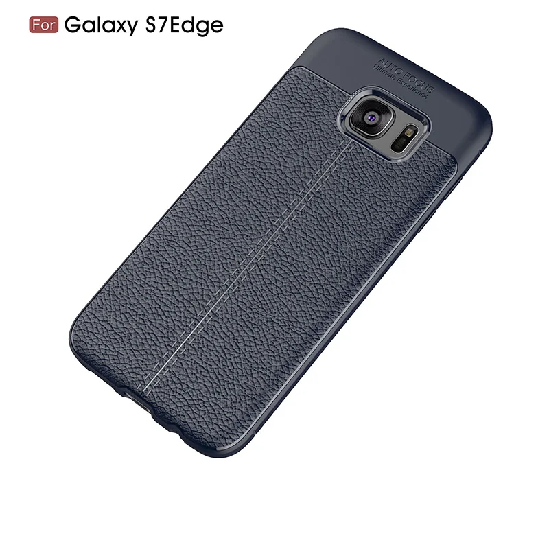 litchi leather silicone case samsung s7 edge (16)