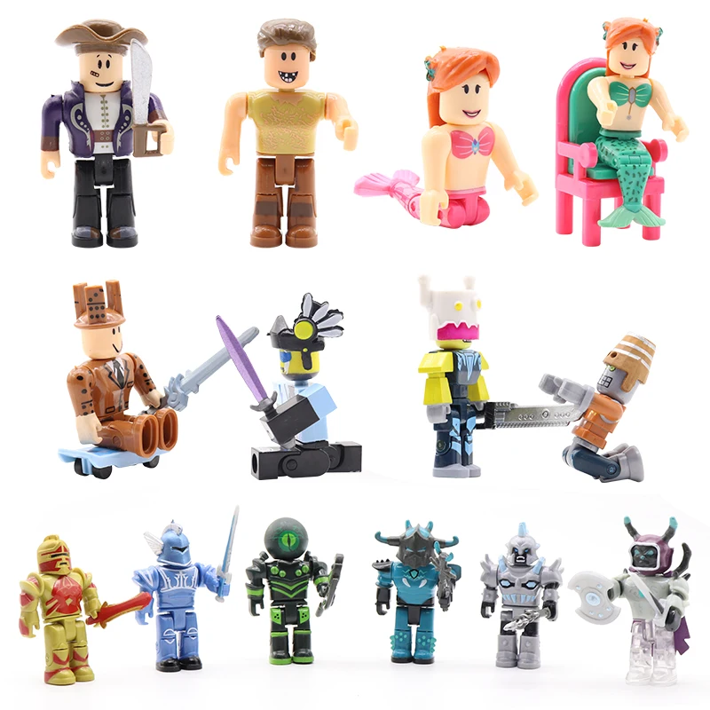 Nuevos Bloques De Juegos Roblox Figuras De Juguetes Personajes De Dibujos Animados Figuras De Accion De Pvc Roblox Juguetes De Regalo Tecnicos Para Ninos E Figuras De Juguete Y Accion Aliexpress - roblox personajes mujer 2020