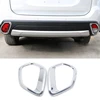 2 Pcs Chrome Car Back Rear Fog Light Lamp Cover Trim For Mitsubishi Outlander 2016 2017 ► Photo 2/6
