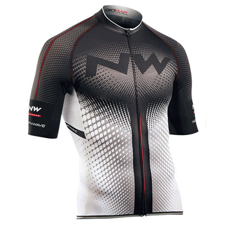 NW Summer Breathable Short Sleeve Cycling Jersey Ropa De Ciclismo Hombre Bike Clothing Tops MTB Bicycle Clothes K072310