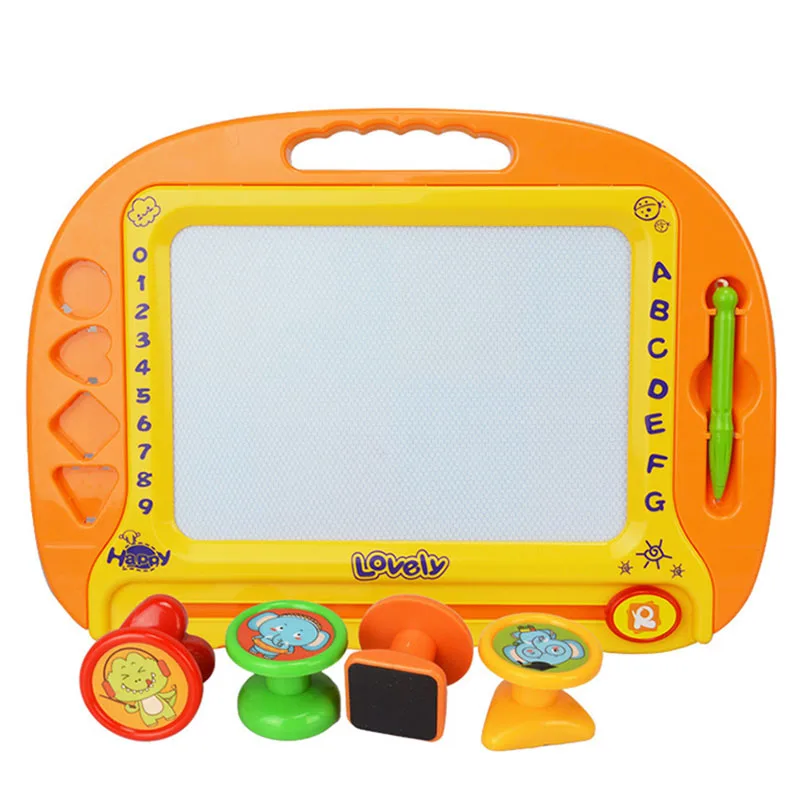 4 accessories Colorful Drawing Board Sketch Pad Doodle Writing