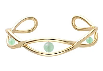 

2017 Light green Gift Natural Stone Beads Bracelet Bangle For Men And Women General ,The Symbol Of Freindship And Lovers Wholesa