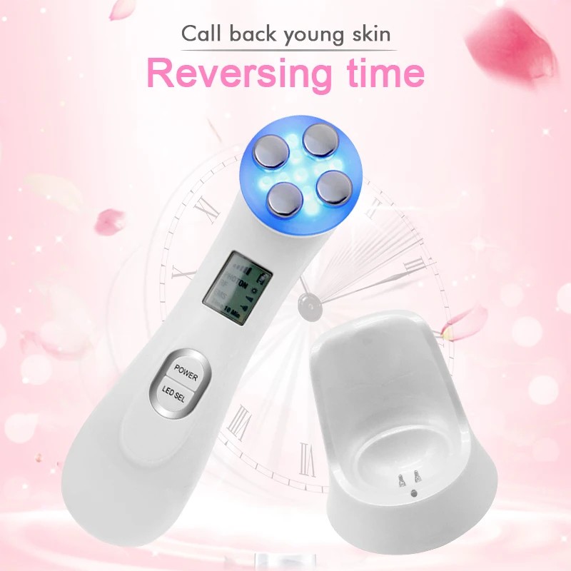  Electroporation Mesotherapy LED Photon Light Therapy RF EMS Skin Rejuvenation Face Lifting Tighten  - 32796906510