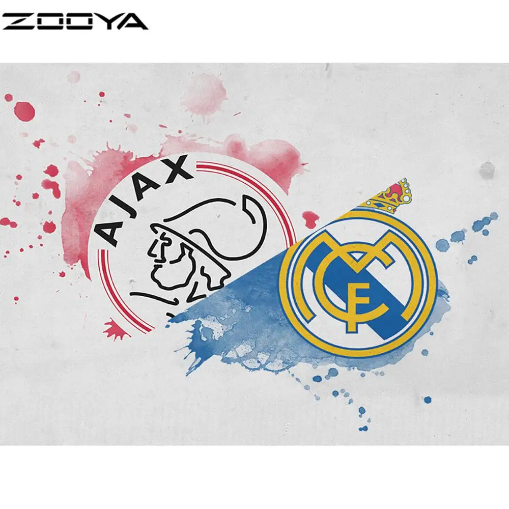 Новое поступление 2020 5D алмазная картина Ajax картины футбольного клуба стразы