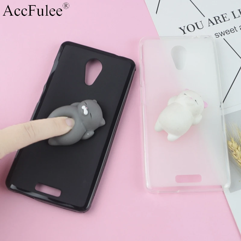 

Cute Toys Squishy Case For BQ 5202 Space Lite BQ5202 BQ5202 BQS 5202 Panda Rabbit Soft TPU Cover Phone Bags