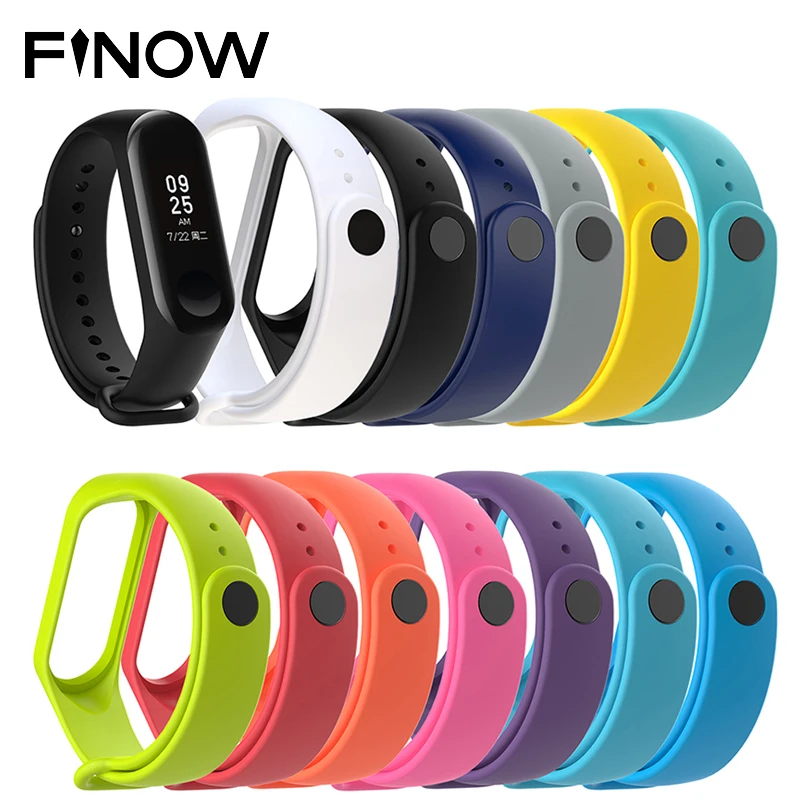 

For Xiaomi Mi Band 3 Replace Colorful Strap MiBand3 Smart Bracelet Accessories For Xiao mi Miband 3 Smart Wrist band
