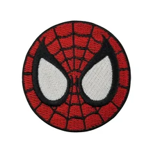 Вышитый паук патч на заказ вышивка металлик фильмы нашивки Одежда Украшение поставка тканей наносимые с помощью утюга наклейки