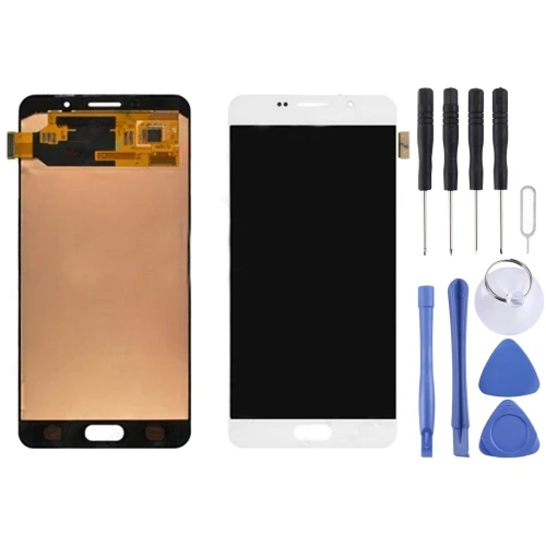 

Original LCD Display + Touch Panel for Galaxy A7 (2016), A710F, A710F/DS, A710FD, A710M, A710M/DS, A710Y/DS, A7100(White)