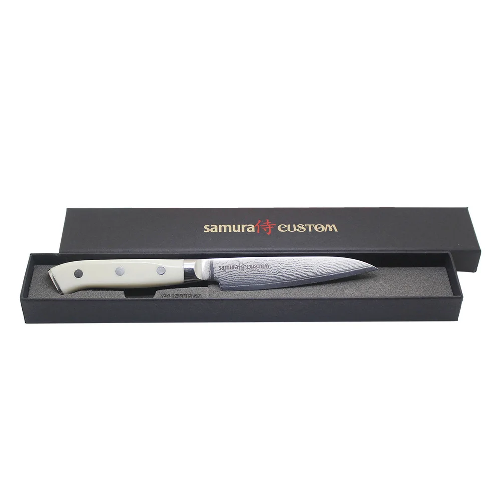 3 5inch vg10 damascus steel paring knife super sharp mulit peeling Knife small pocket outdoor camping