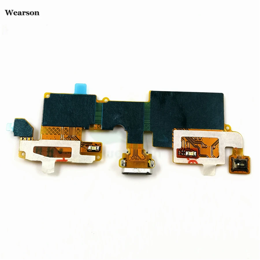 For ZTE Blade V6  Blade X7  Blade D6 USB Port Charge Board Flex Cable With Microphone Tested High Quality (1)