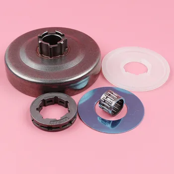 

Clutch Drum Sprocket Rim For Husqvarna 272 268 266 66 61 Chainsaw 3/8 Pitch 7 Teeth 22mm Washer Dust Protection Shield Bearing