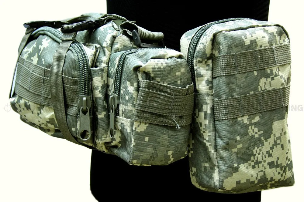 Открытый военный тактический рюкзак армия США Тактический Молл Нападение рюкзак сумка Мультикам ACU темно-зеленый BK [CG-01]