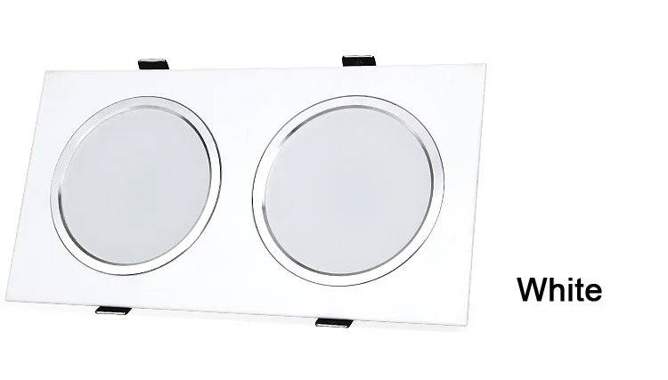 LED Downlights Square 10W 14W 20W LED Ceiling Lamp 110V 220V Driver For Living room Clothing Store Commercial Lighting