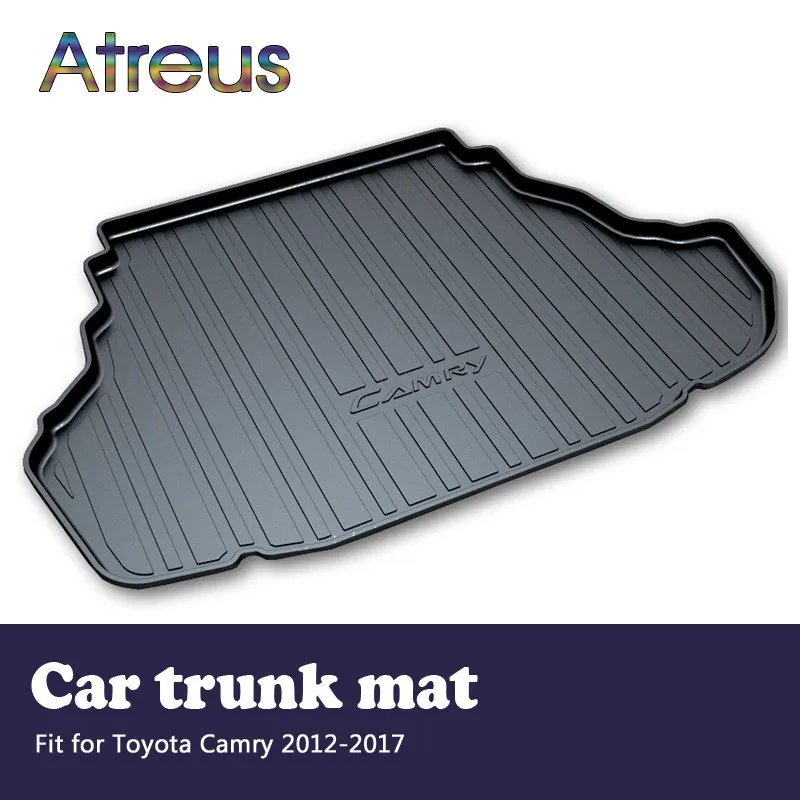 

Atreus Car Rear Trunk Floor Mat Durable Carpet For Toyota Camry XV50 2012-2017 Boot Liner Tray Waterproof Anti-slip mat