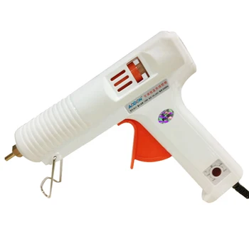 

100/120 W Hot Melt Glue Gun Professional Adjustable Temperature Fit 11mm Stick With EU Conversion Plug Graft Repair KC1278