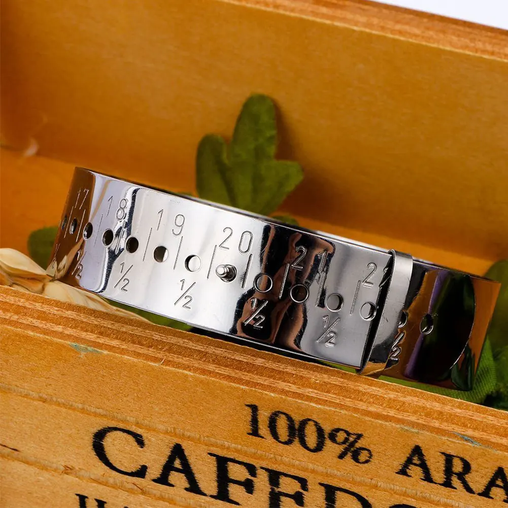 15-23 см завязанный Профессиональный регулируемый браслет с датчиком браслеты измеряет размеры инструменты из нержавеющей стали практичная Повседневная простая