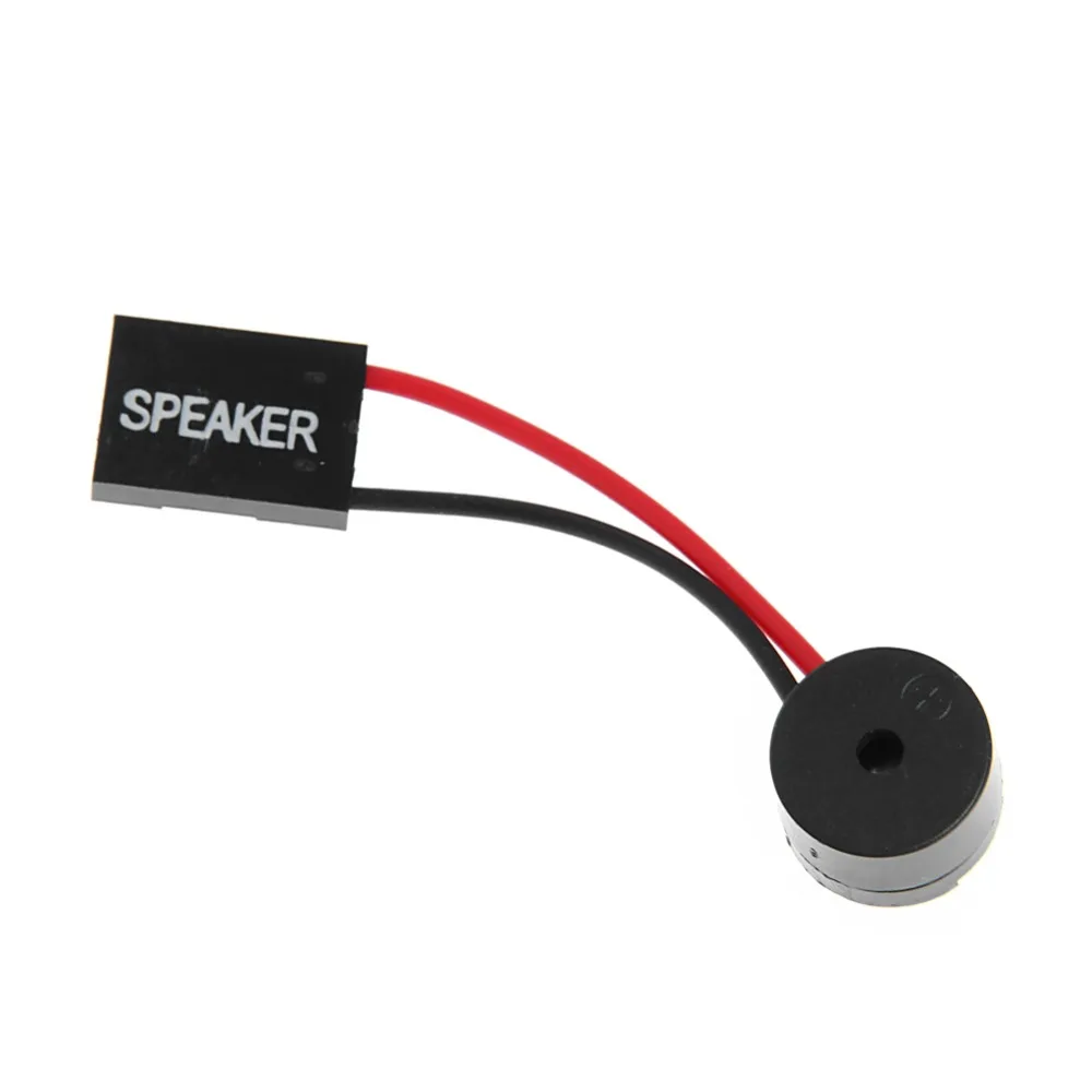 

OOTDTY Mini Plug Speaker For PC Computer Motherboard Case Buzzer Board Beep Alarm New