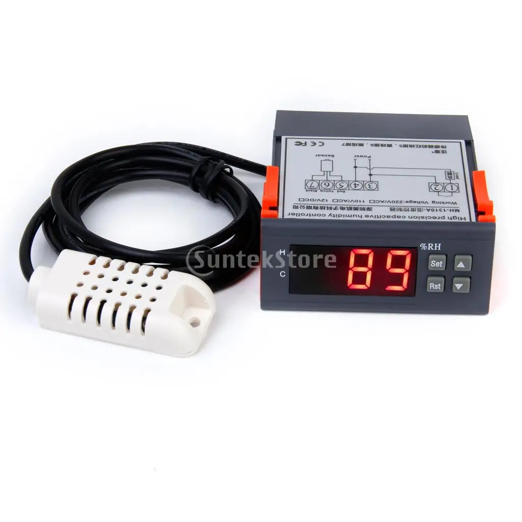 

220V Digital Air Humidity Control Controller Range 1%~99% MH13001