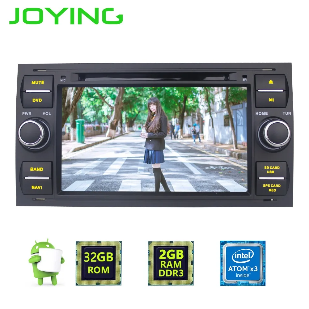 7 &quotрадуясь 2 Din Android 6 0 ГБ + 32 Автомагнитола Стерео gps навигация для Ford Fusion Kuga Focus