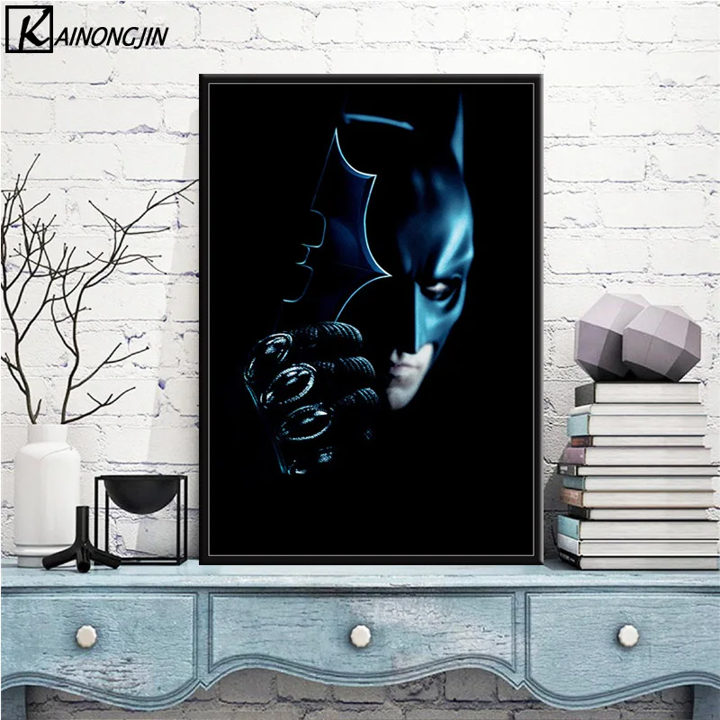 Плакат Джокер Бэтмен Темный рыцарь плакаты и принты на холсте настенная художественная картина для гостиной домашний декор - Цвет: 005