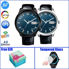Finow Q3 Plus Android Smart Watch Phone Quad Core 1 39 AMOLED Display Heart Rate 3G