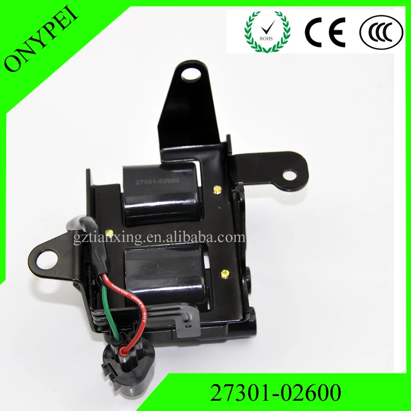 27301-02600 Катушка зажигания для HYUNDAI Atos Prime TOYOTA COROLLA 1.0i 1 6 27301-02630 27301-02800 27310-02620 27301 02600 |
