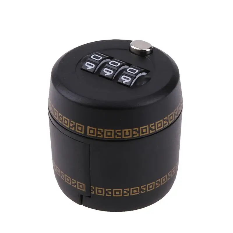 

Password Lock Plastic Black Combination Lock Wine Stopper Vacuum Plug Device Preservation For Furniture Hardware Tools