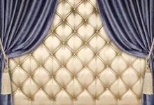 

Laeacco Photo Backdrops Gold Headboard Surface Of Sofa Curtain Birthday Party Stage Baby Portrait Photo Backgrounds Photo Studio