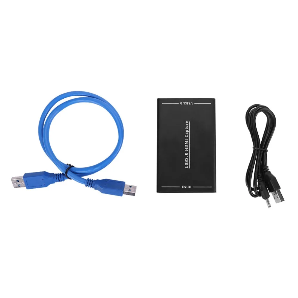 HDMI к USB 3 0 видео Захват коробка для видеозахвата одна кнопка запись рекордер