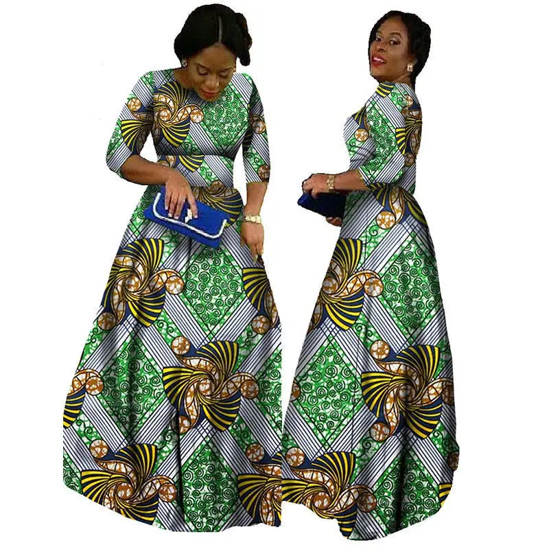 2018-african-bazin-dresses-for-women-african-long-sleeves-dresses-for-women-in-african-clothing-wax(12)