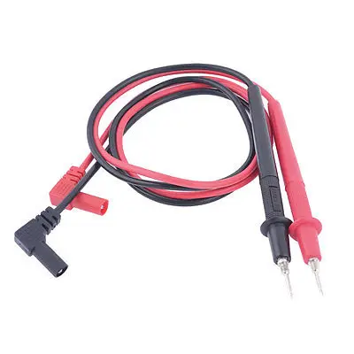

Pair 68cm Length Banana Plugs Multimeters Meter Probe Test Leads Red Black