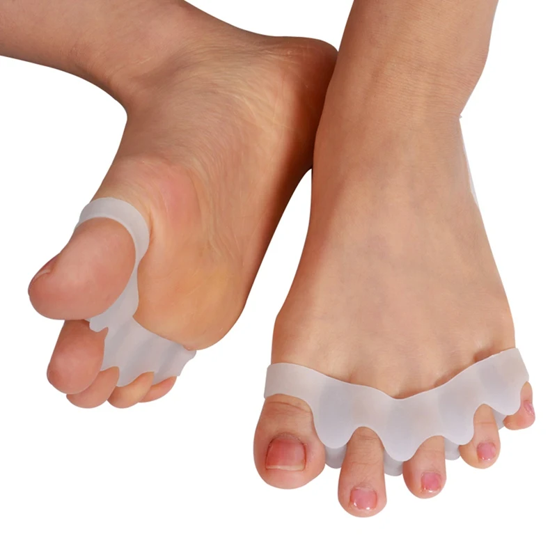 

Silicone Pedicure Foot Care Pedicure Tool For Legs Finger Toe Separator Divider Thumb Bunion Hallux Valgus Protector