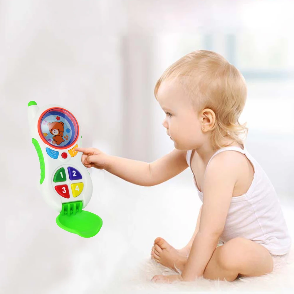 Детская игрушка-головоломка, обучающая телефон, музыкальный звук, сотовый телефон, песни, Звук Животного, имитация мобильного телефона