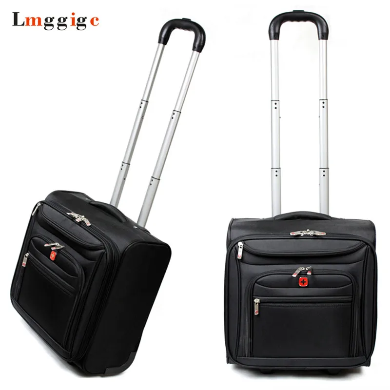 

16" inch Luggage Cabin Bag,Travel Suitcase with wheel,Oxford cloth Trolley Case with Lock,Carry On Box with laptop bag Rolling
