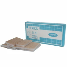 Стерильная huanqiu Ушная игла для иглотерапии пресс игла аурикулярная акупунктура иглы 0,22*1,5 мм